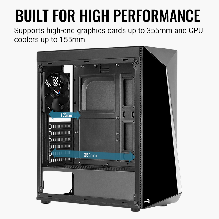 AeroCool Shard ARGB ATX Mid Tower Gaming Case AeroCool Shard ARGB ATX Mid Tower Gaming Case